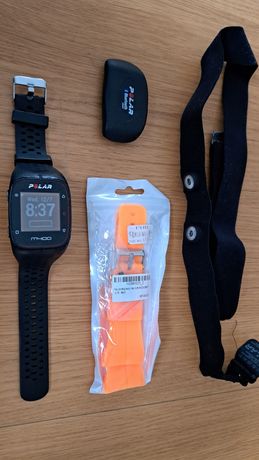 Polar m400 zegarek z GPS pulsometr polar h7 z pasem