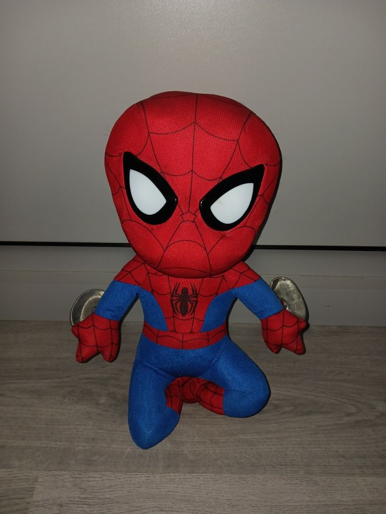 Maskotka Spider-Man z przyssawkami i świecącymi oczami