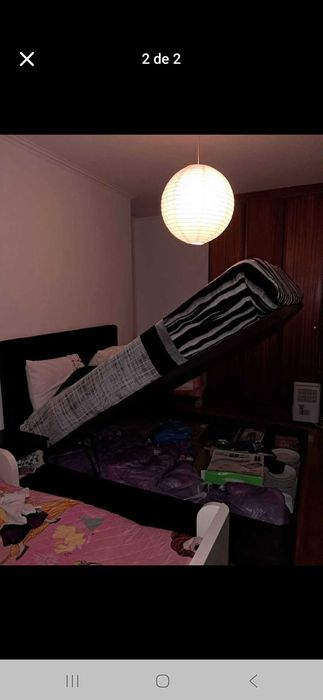 Cama sommier como novo