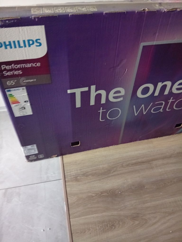 Telewizor Philips 65' Ambilight 3 uszkodzony