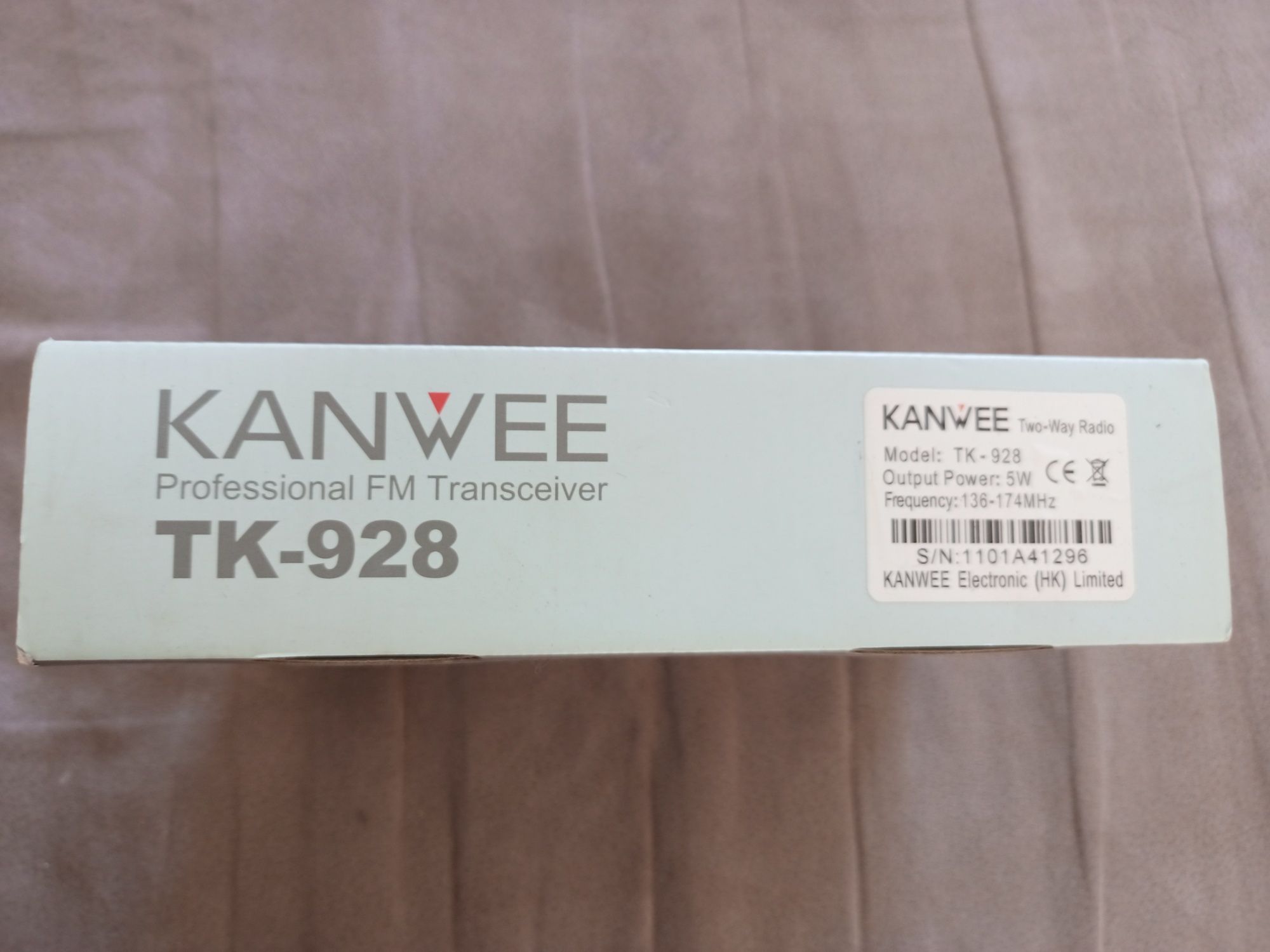 Kanwee Tk 928 radiotelefon profesjonalny Straż PSP osp136-174 mhz