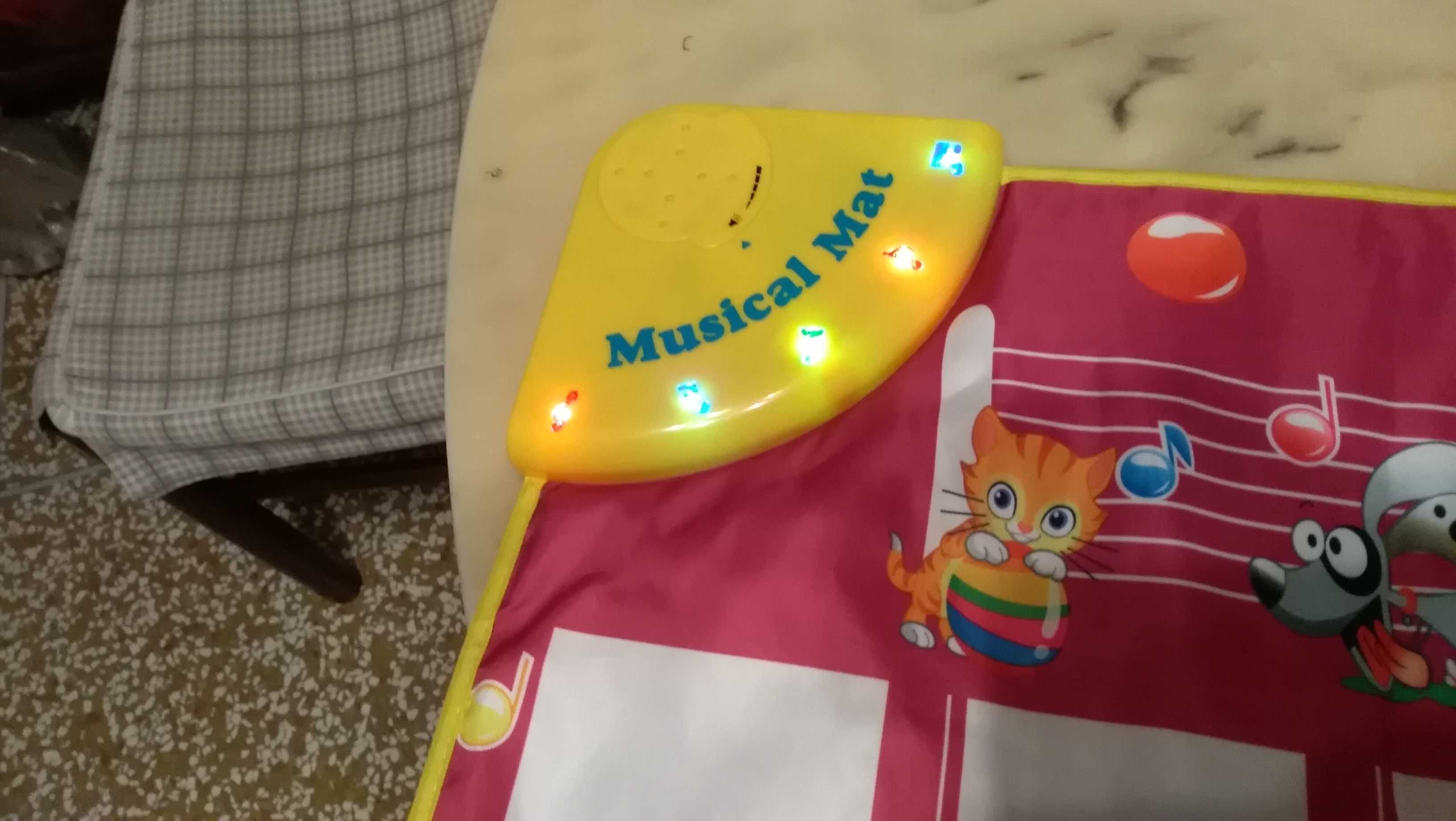 детские музыкальные коврики пианино YiQu musical carpet + musical mat