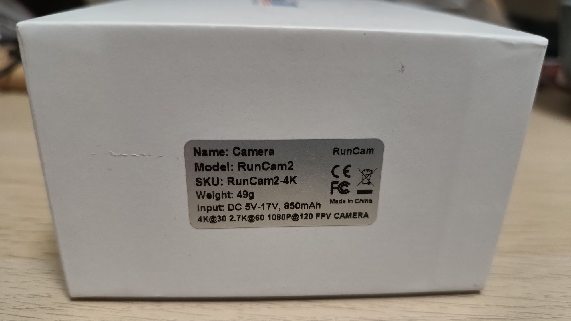 Kamera do drona, modelu RC RunCam 2 4K