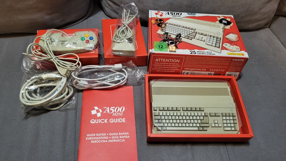 The A500 mini retro konsola