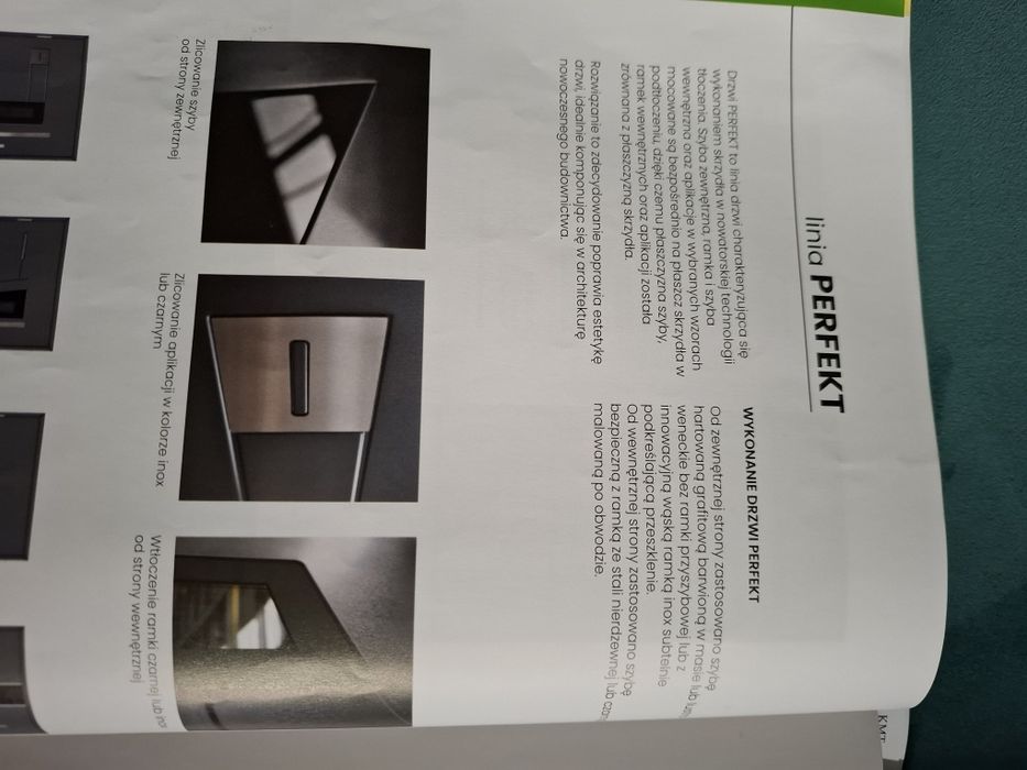 Drzwi KMT Złoty Dąb 90 prawe z pochwytem-ZAREZERWOWANE