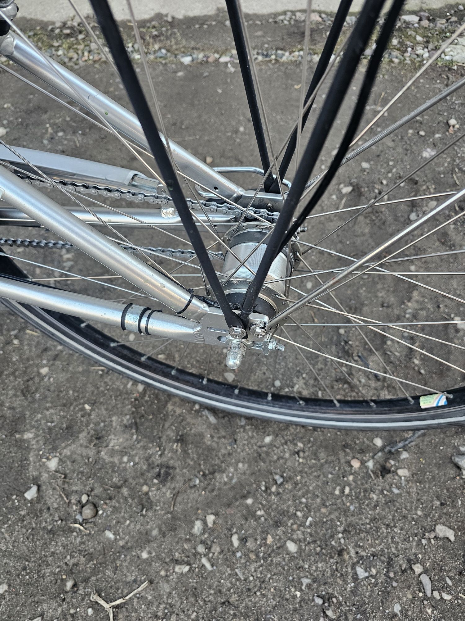 Rower elektryczny Citystar aluminium.