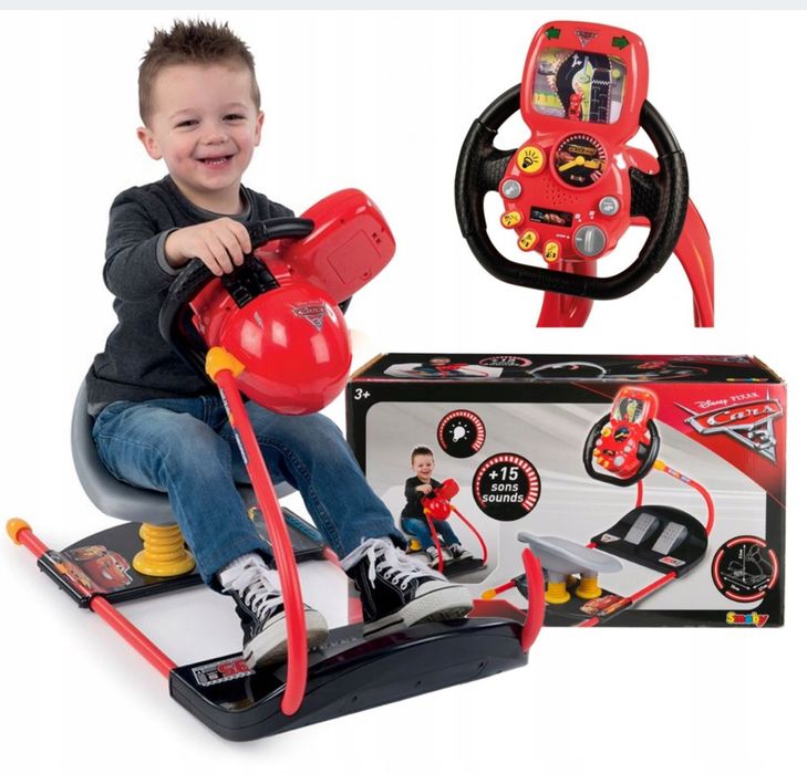 Smoby symulator jazdy dla dzieci, samochód