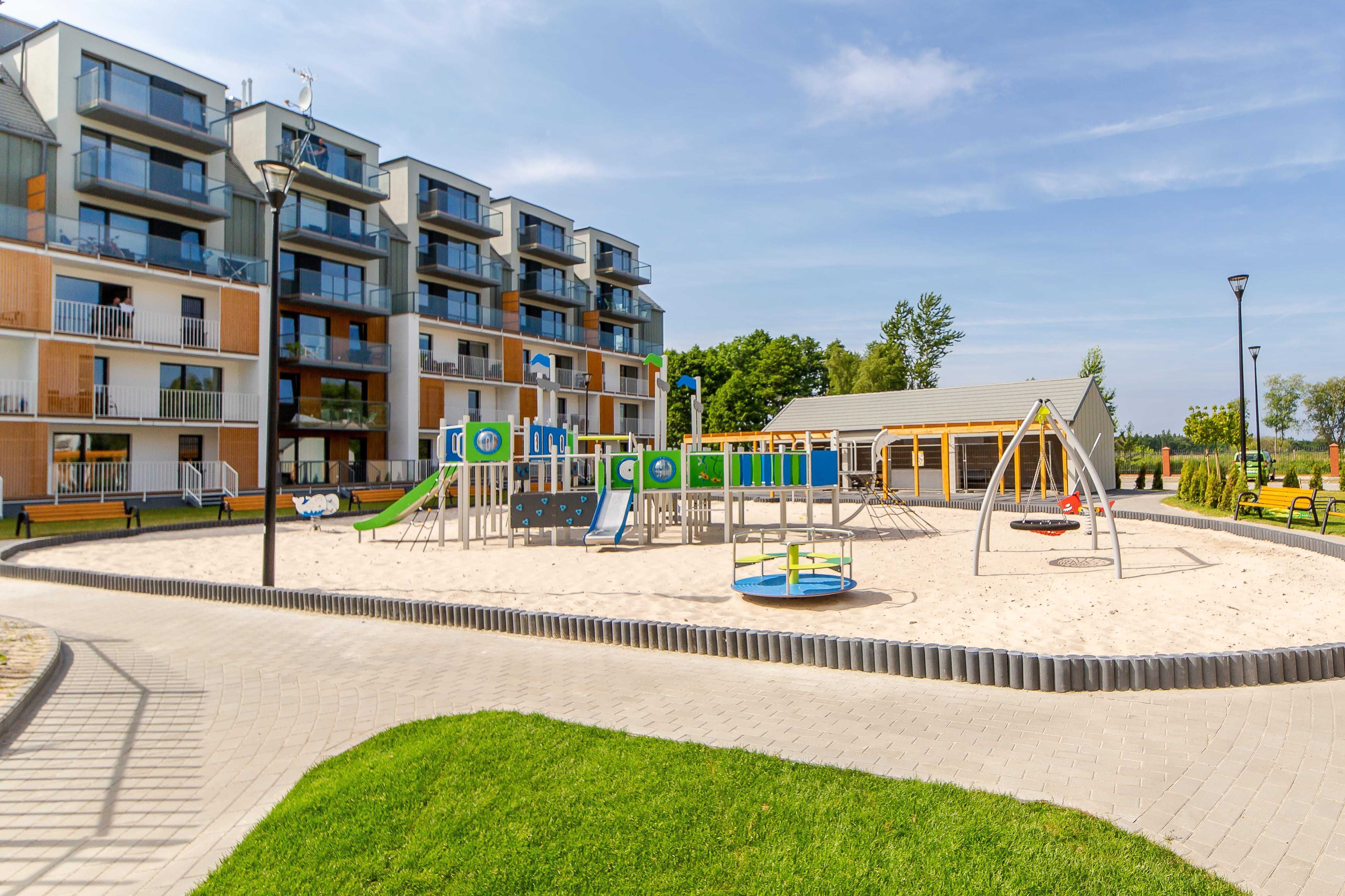 Apartament w Kołobrzegu z dostępem do basenu
