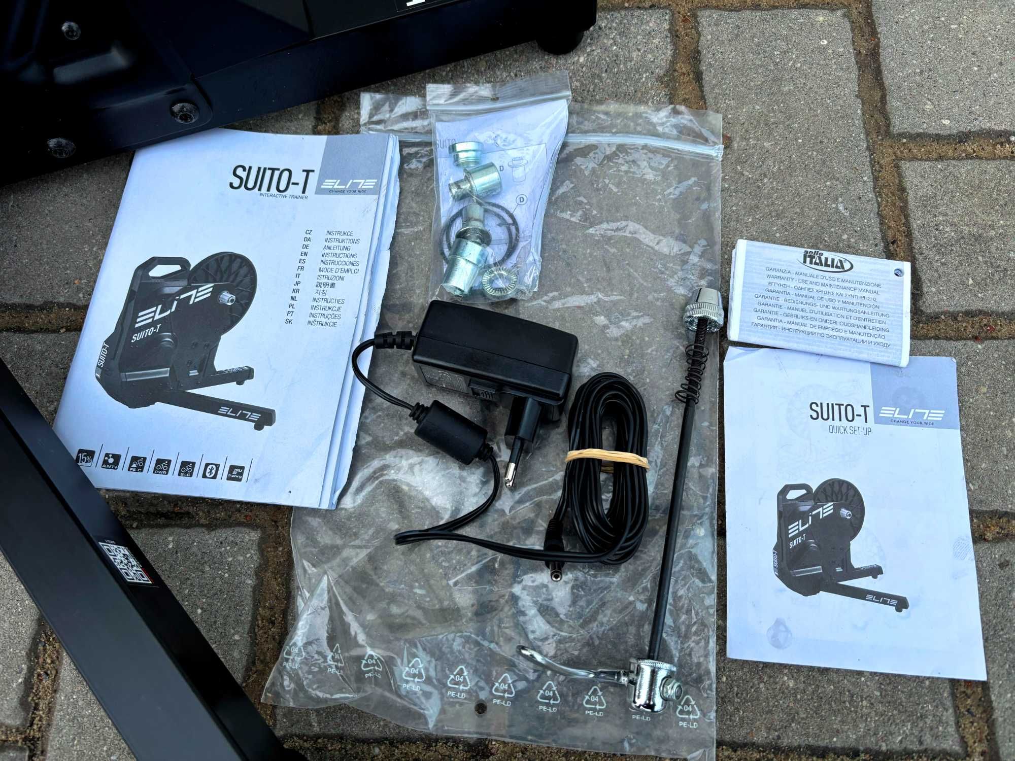 WYPRZEDAŻ z 3199zł Trenażer interaktywny * ELITE Suito-T * Rowerowy