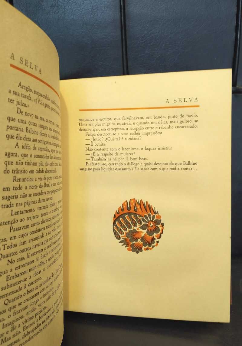 A Selva – Edição de Luxo-Ferreira de Castro-E. Nacional de Publicidade