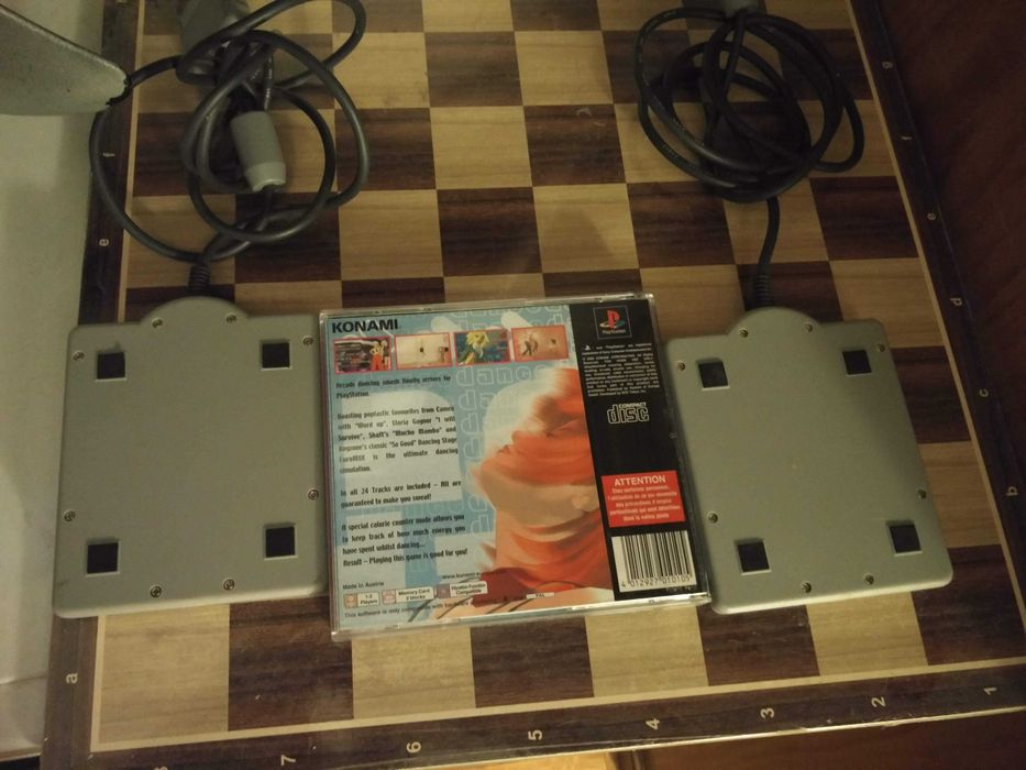 Jogo Dancing Stage Euromix e Mixer Playstation 1 PS1