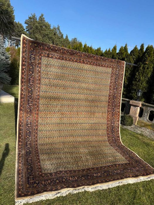 Dywan kaszmirowy r.tkany perski Indo Senneh 360x250 galeria 25 tyś