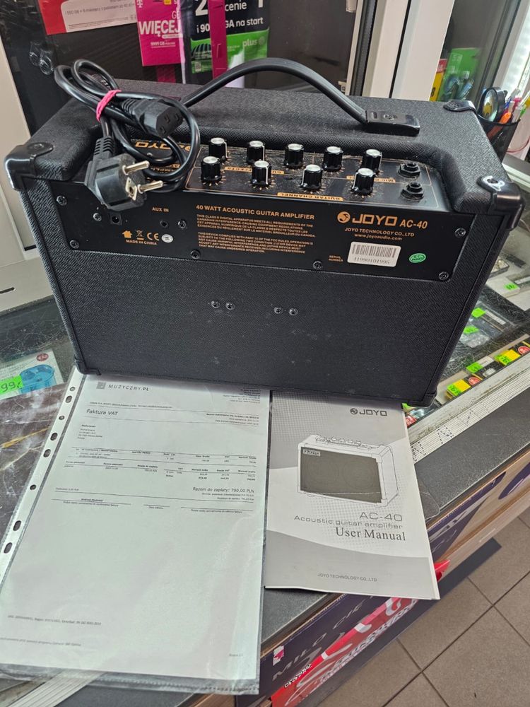 Wzmacniacz gitarowy piecyk JOYO AC-40, świetny stan