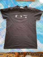 T-shirt Off-White Preta