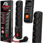 Listwa przeciwprzepięciowa ACAR F5 POWER 5m 5 gniazd 16A W2291