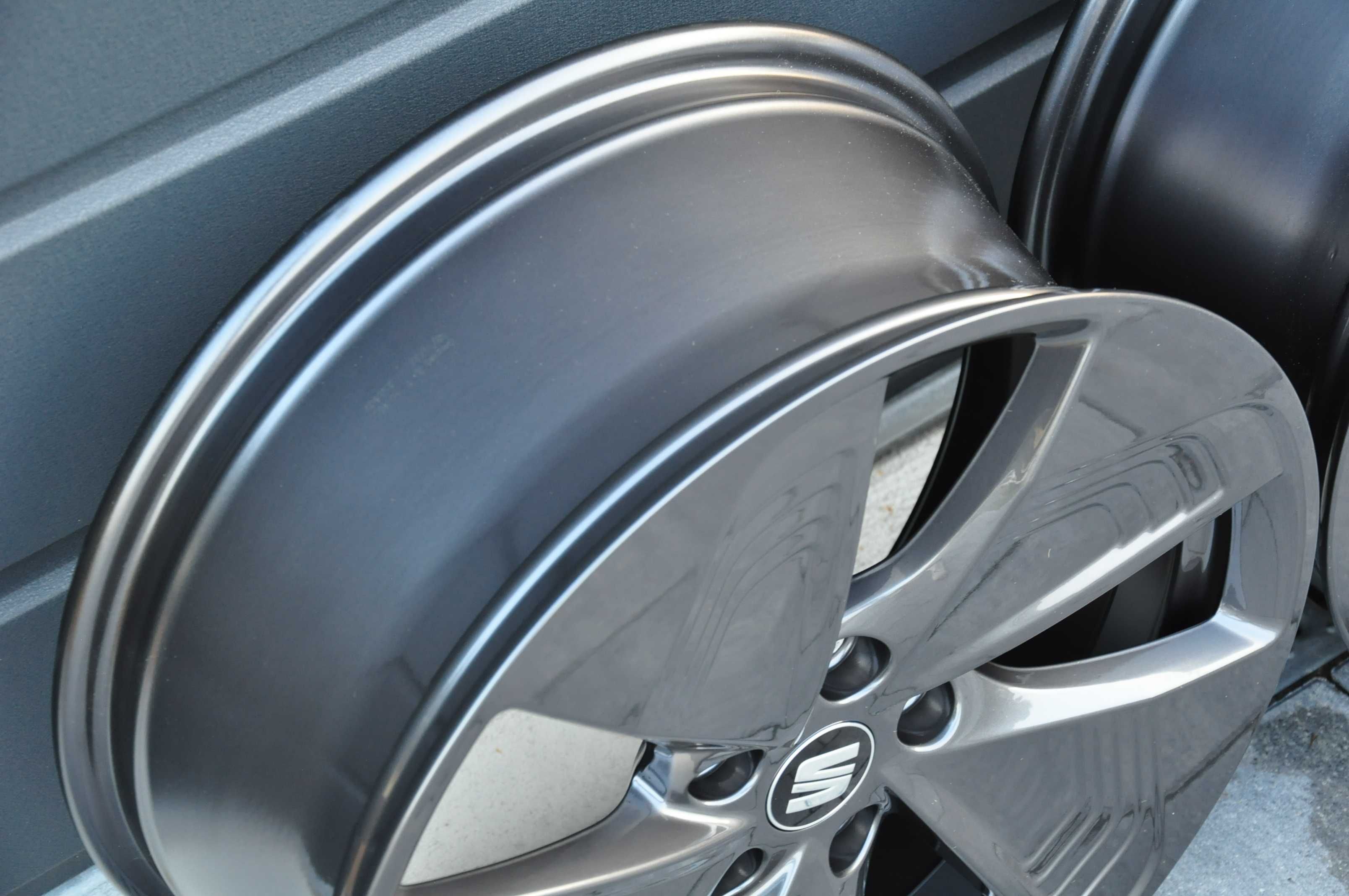 4 szt Felgi NOWE OE 5x112 seat Audi Volkswagen 18 cali grafitowe
