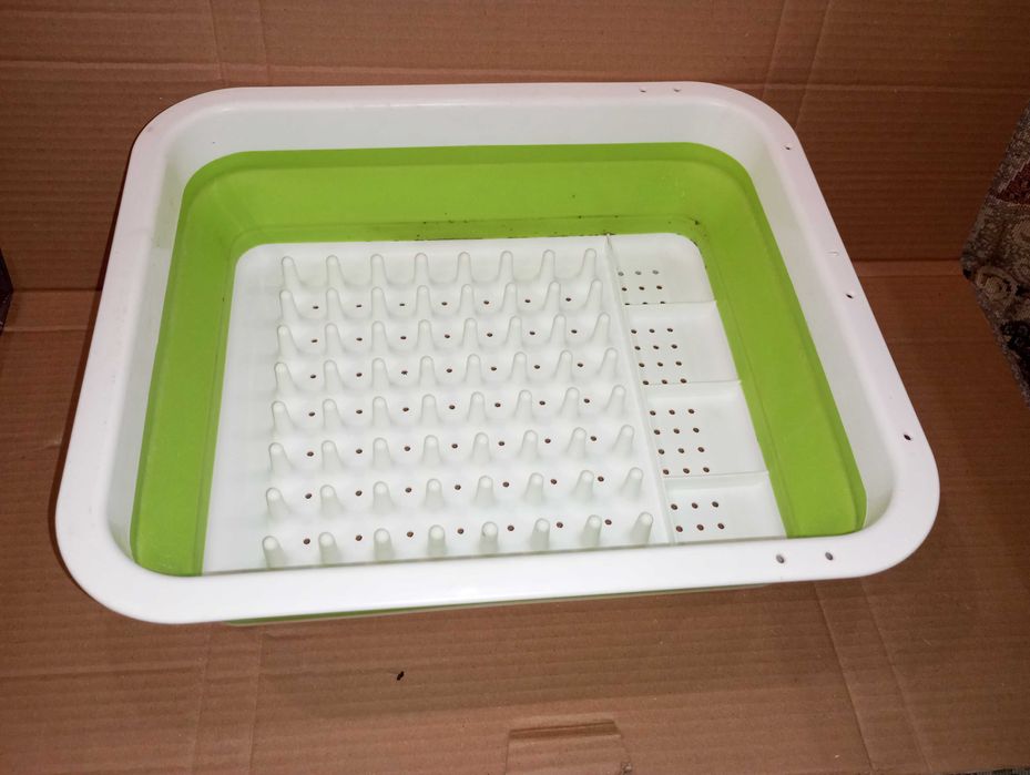 Сушка сушилка для посуды складная в мойку