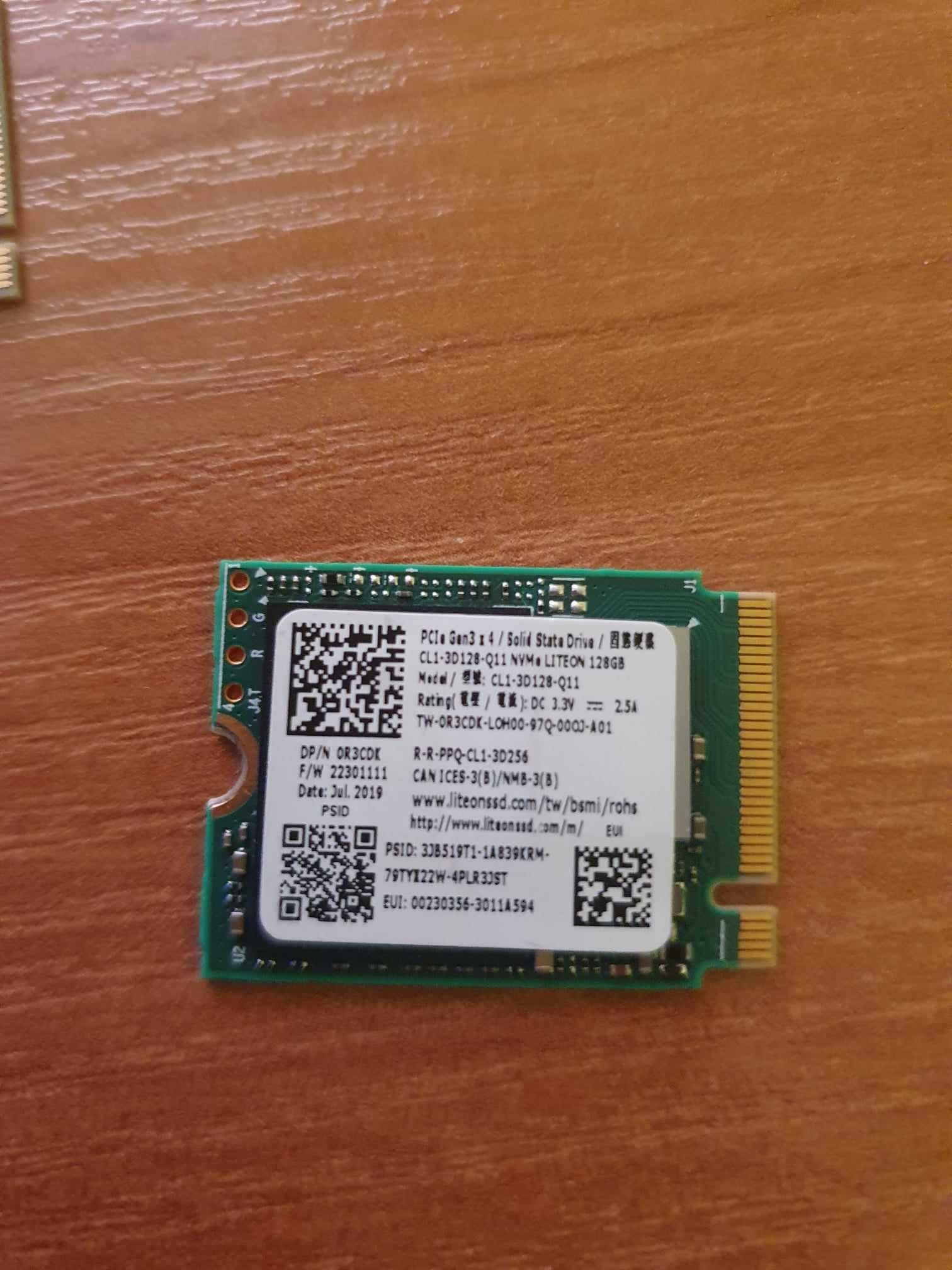 Sprzedam Dysk SSD NVMe 128 GB Różne rodzaje