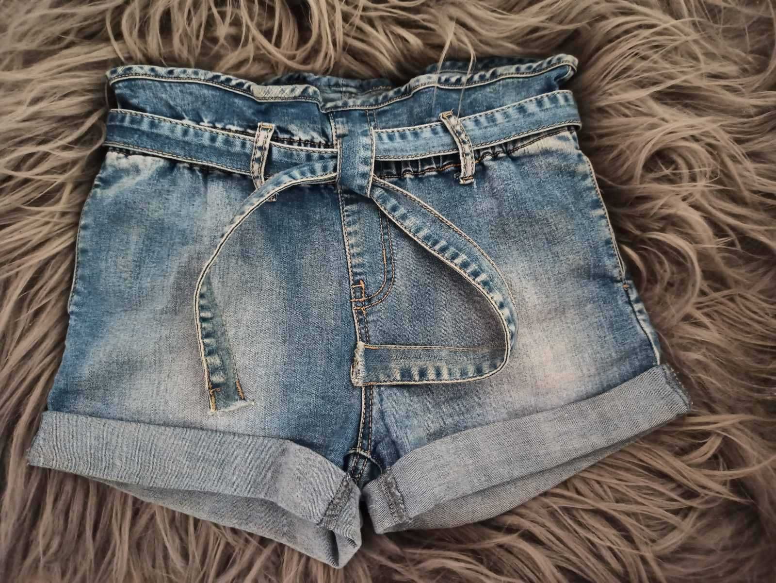 Джинсовые шорты, шортики летние джинсовые голубые