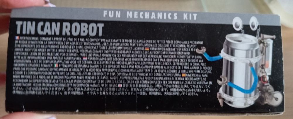 Robot de lata - tin can robot