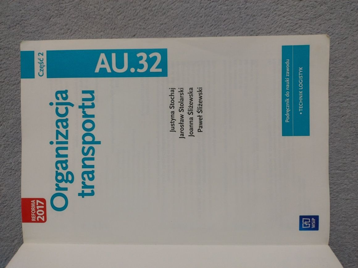 Organizacja transportu cześć 2 AU.32