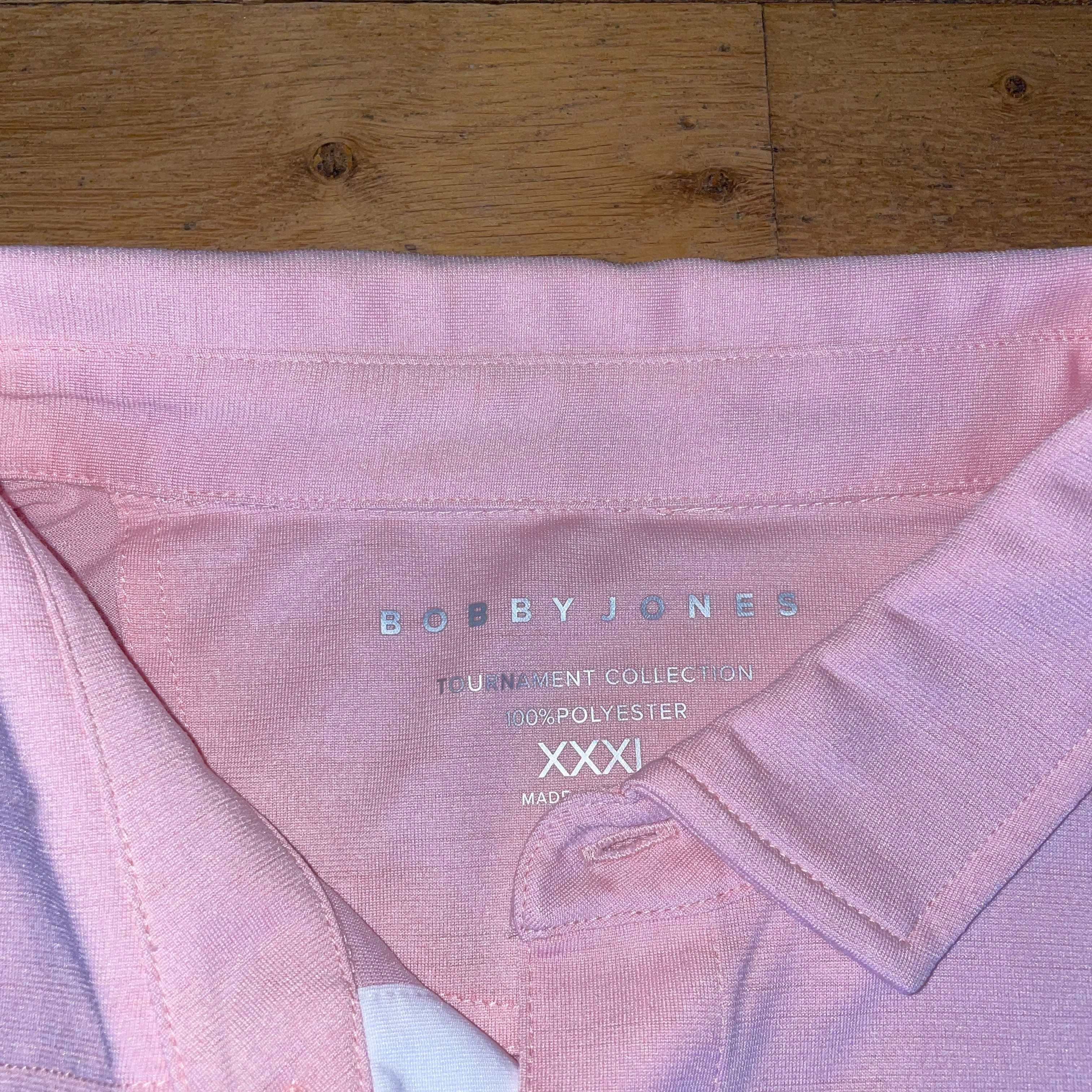 Bobby Jones Golfowa Sportowa Koszulka Polo Usa Rozm. 3 Xl - Nowa
