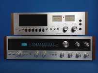 receiver quadrifônico PIONEER QX-646 + PIONEER CT-F6161