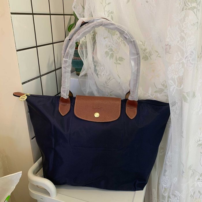 Torebka Longchamp Le Pliage Original L granatowa