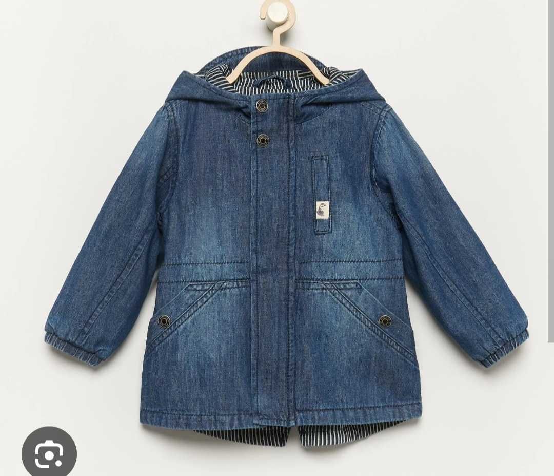 Parka jeansowa reserved 86