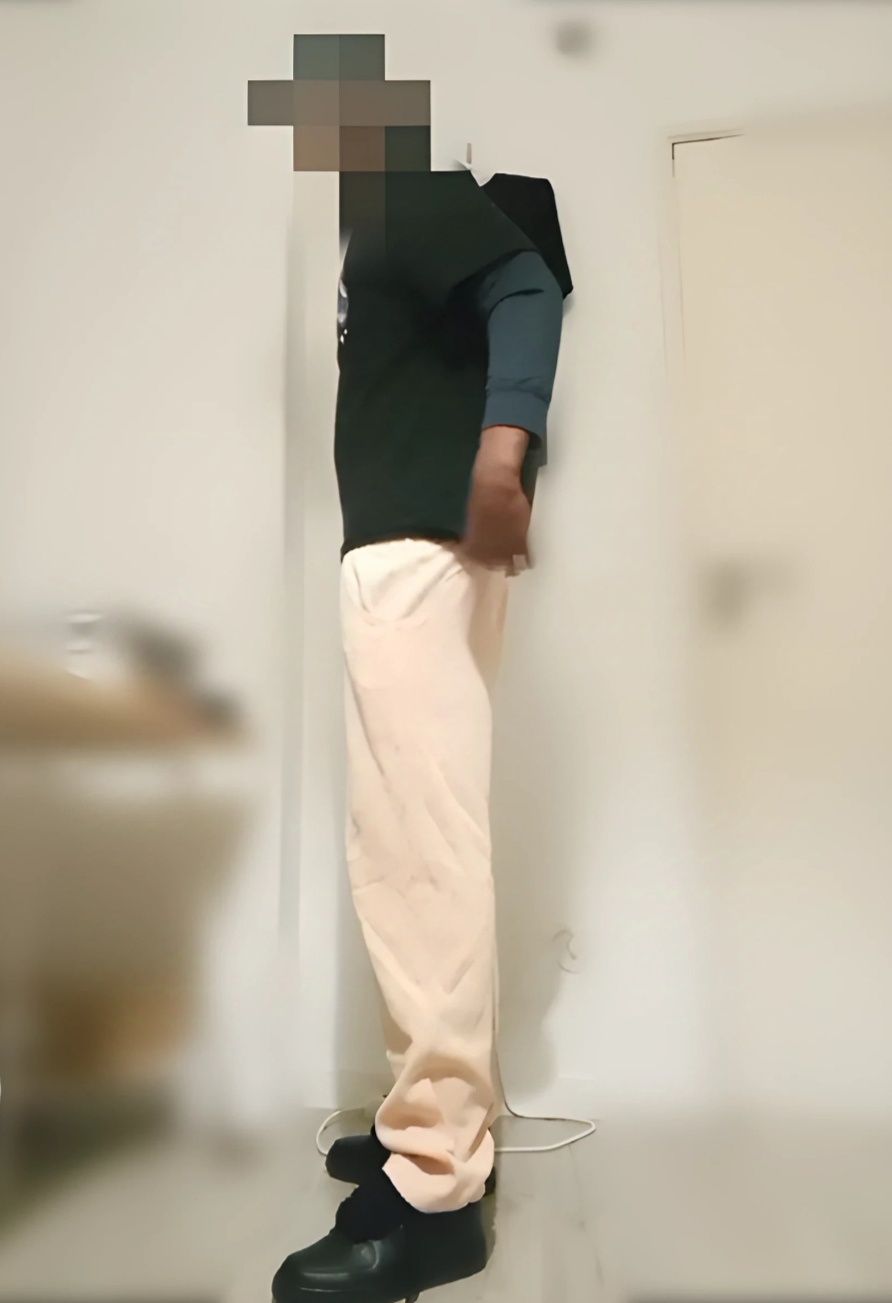 Calça flared em bom estado
