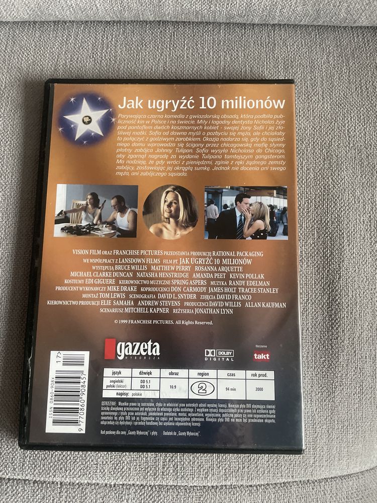 Bruce Willis Jak ugryzc 10 milionow DVD