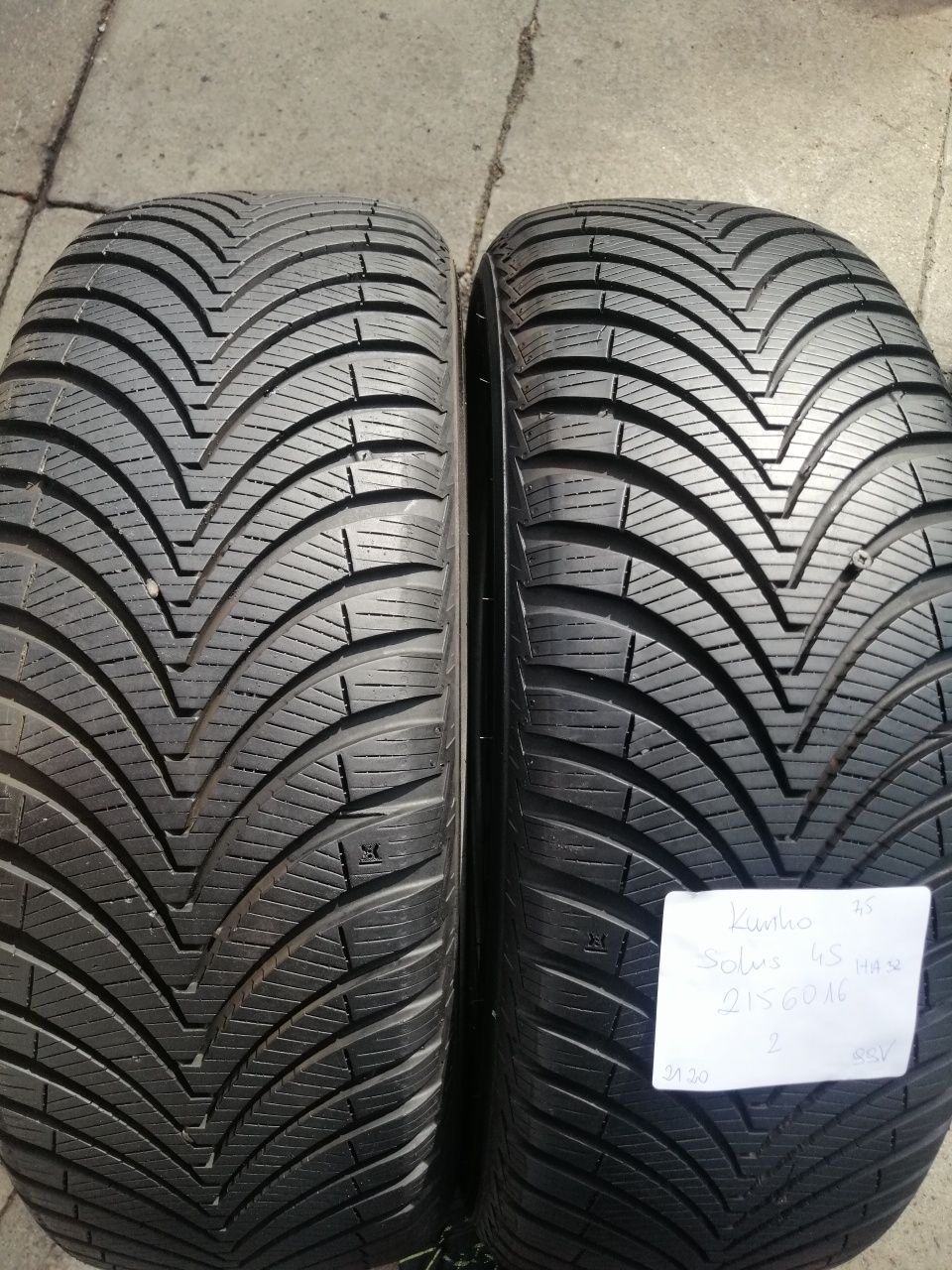 215/60/16 215/60R16 Kumho 2021 Całoroczne