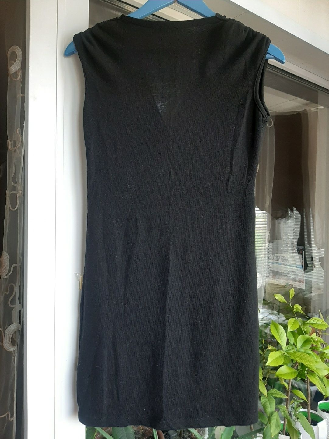 Платье черное с поясом T.A.T.U