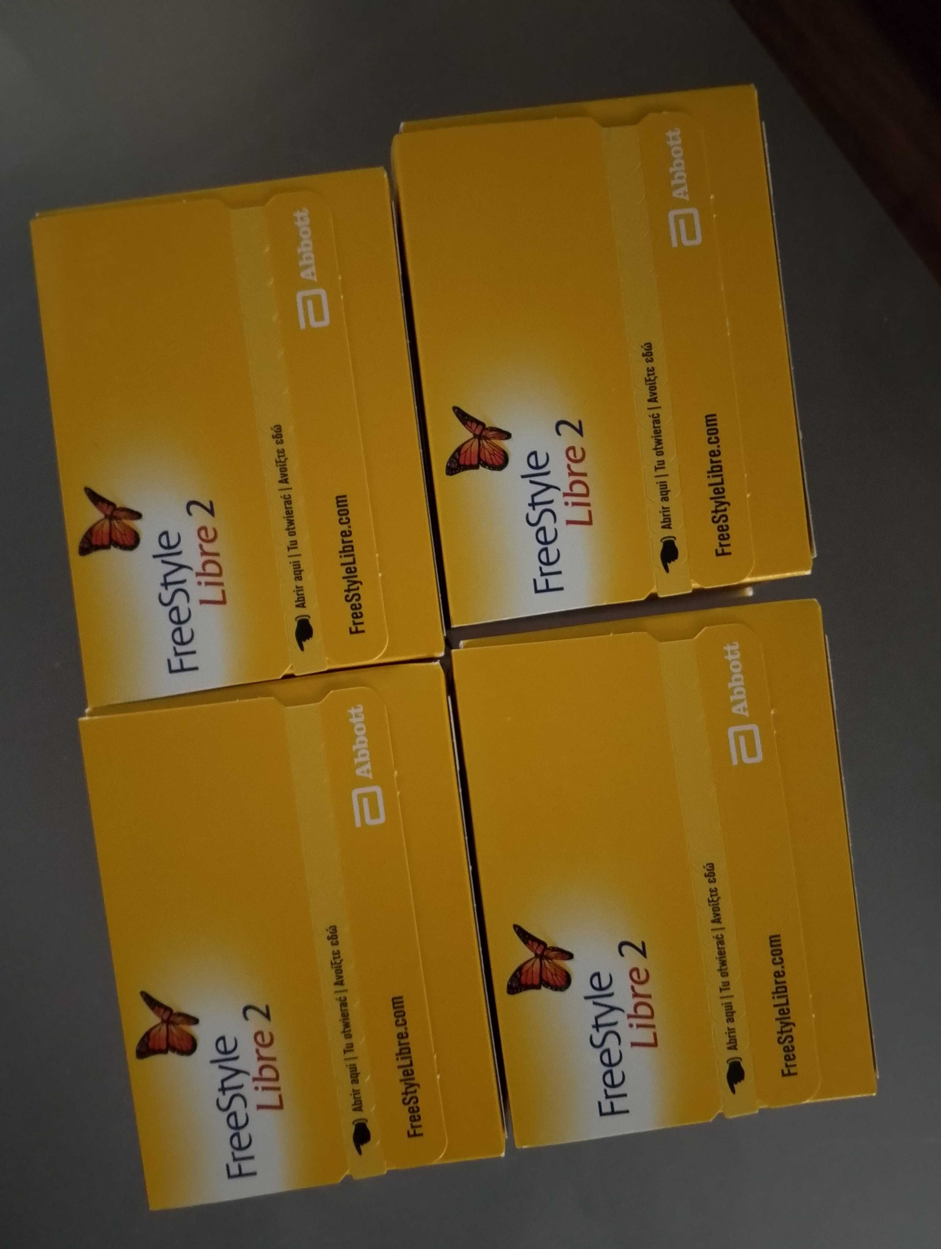 Zestaw: 4 x FreeStyle Libre 2 + 4 x Paski Contour Plus + GRATIS