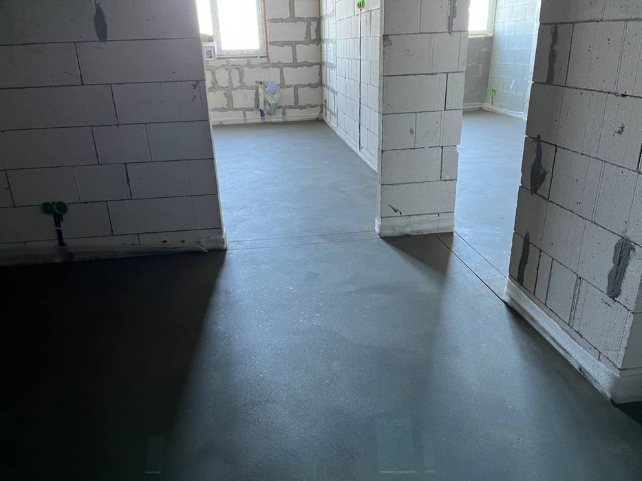 Стяжка пола , стяжка підлоги , напівсуха стяжка , за 1 день
