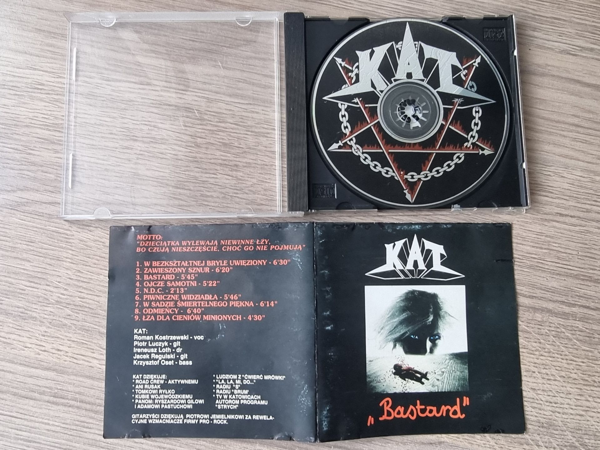 KAT - Bastard - płyta CD Silton 1992