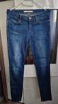 Jeansy granat przeszycia Wrangler