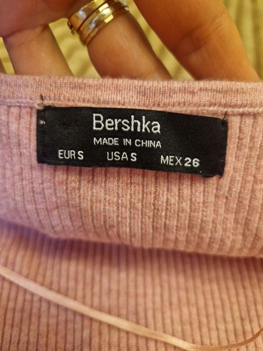 Боді рожевий Bershka