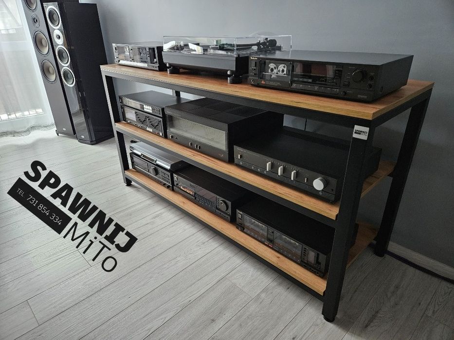 Szafka Rtv audio stolik Hifi na wymiar Regał Komoda