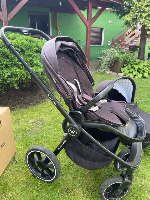 Muuvo quick 2.0 wózek do samolotu spacerówka gondola