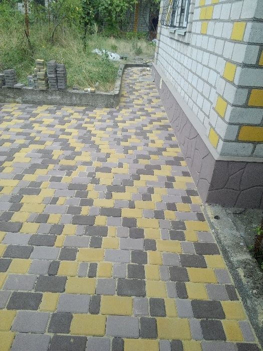 Тротуарна плитка Старе місто сіра