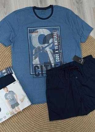 Летний комплект мужская пижама домашний костюм Livergy Германия