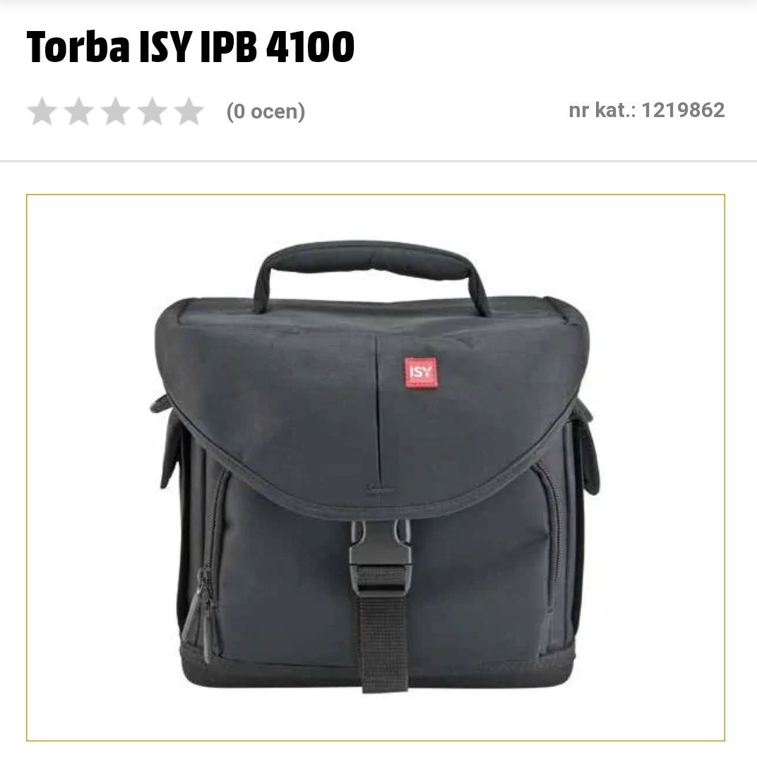 Torba na Lustrzankę firmy ISY IPB 4100