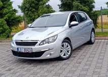 Peugeot 308 1.6Hdi Automat 2017Rok LED Tablet 129Tyś Przebiegu Polecam