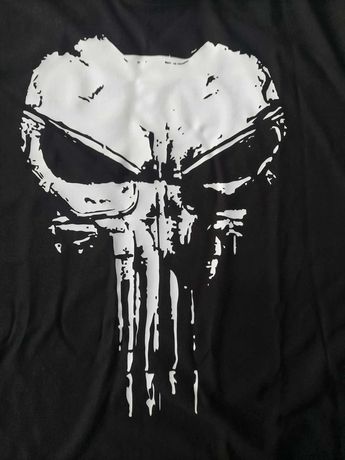 Koszulka t-shirt PUNISHER czaszka rozmiar L nieużywana 100% bawełna