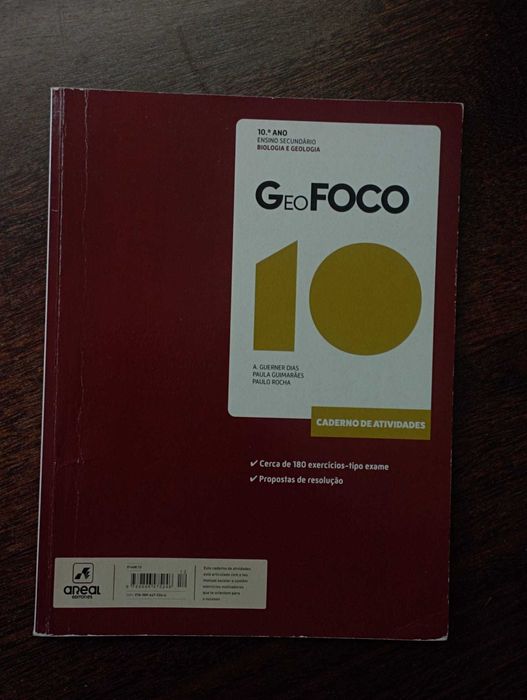 Caderno de atividade 10 ano Biologia e Geologia  - GeoFoco e BioFoco