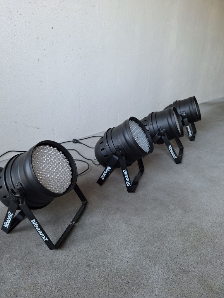 Lampy Estradowe BeamZ Led Par 4szt + pokrowiec