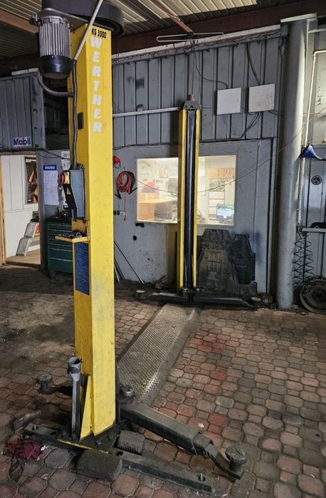 Podnosnik dwukolumnowy Werther śrubowy