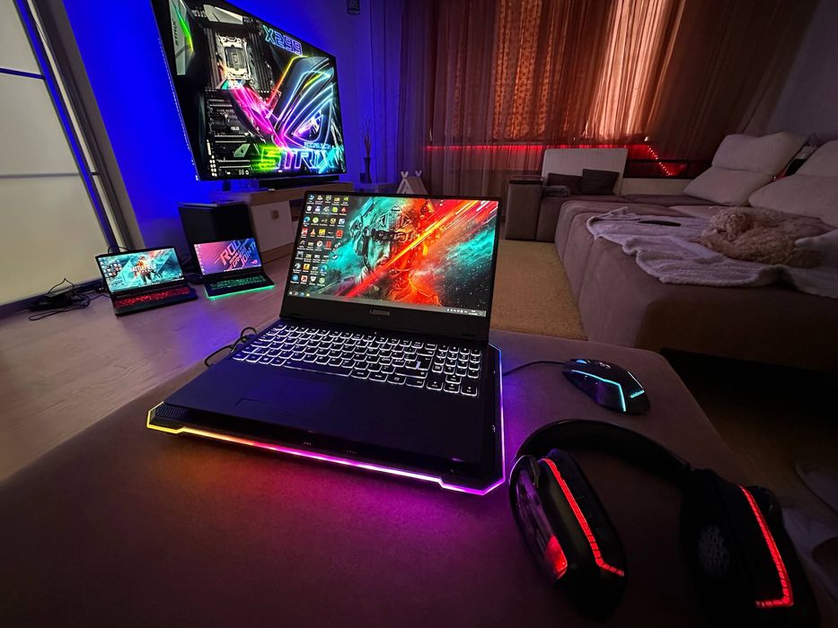 !!Игровой ноутбук!! LENOVO LEGION + игровые девайсы