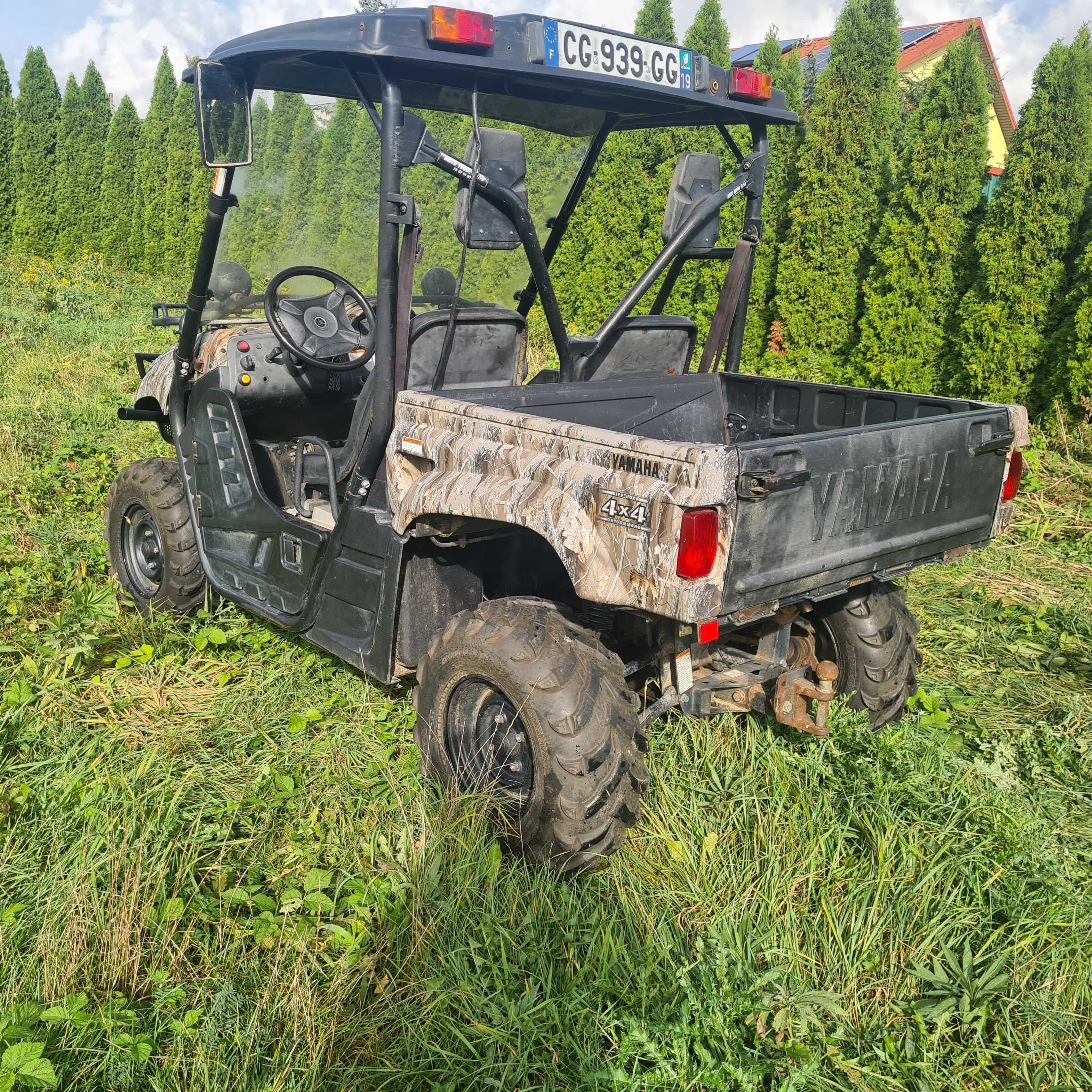 Yamaha Rhino 660 homologacja